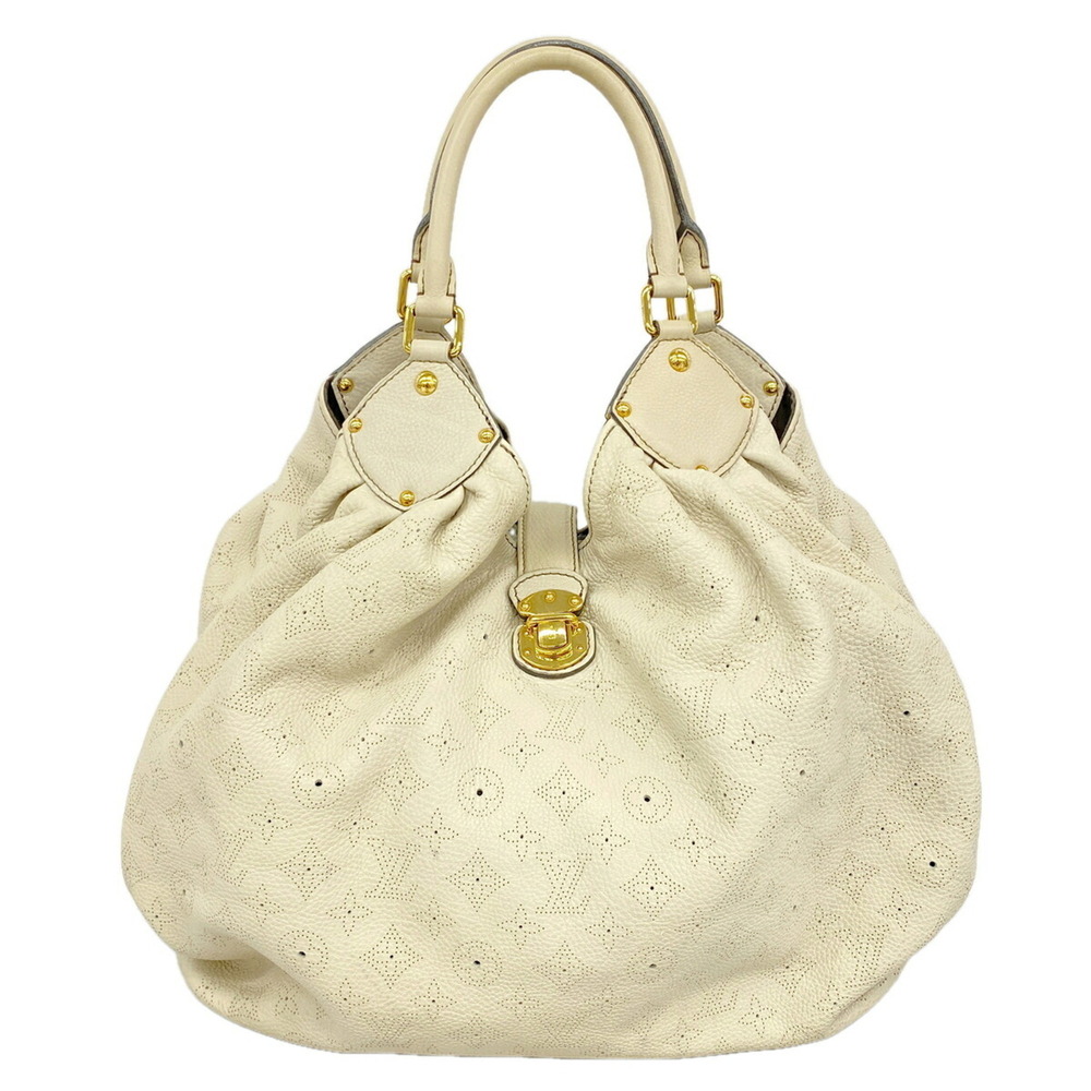 Louis Vuitton Mahina Neo L Handbag M94280 Blanc (Women's)